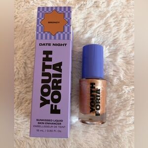 Youth Foria Date Night Sunkissed Liquid Skin Enhancer in shade Bronzy